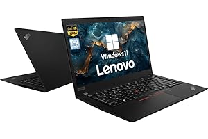 Lenovo ThinkPad T490s 14'' FHD Business Laptop, Intel Core i5-8365U, 16GB RAM, 512GB SSD, Windows 11 Pro, Wi-Fi, Bluetooth (R