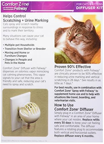 comfort zone cat calming diffuser