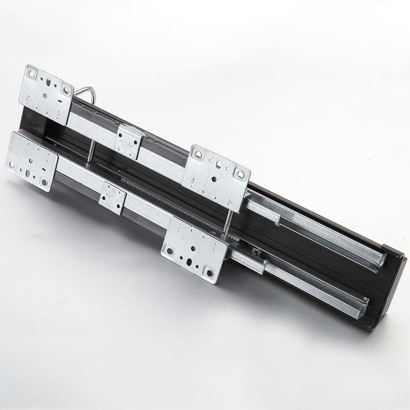 ANXJLEO Extendable Trouser Hangers,Pull Out Pants Rack,Space Saving,Stainless Steel Clothes Hangers for Wardrobe,Telescopic Trouser Clothing Storage Organizers for Closet Jeans Scarfs(Brown)