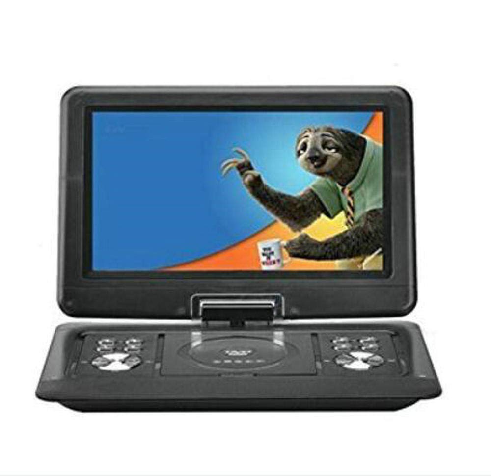 BW 15.4 Inch Portable DVD Player - 270 Degree 1280x800 Swivel Screen, Region Free, Anti Shock, USB, SD, AV, Game Emulation,Copy Function,Built-in Rechargeable Battery