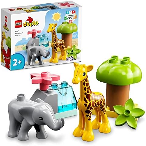 LEGO DUPLO Wild Animals of Africa, Animal Toys for Toddlers, Girls - Main Image