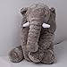 MorisMos Plush Stuffed Elephant Animals Toy for Children Grey 24 inches