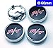 BENZEE 11pcs Set AM122 RT R/T Front Grille + Fender + Back Car Emblem Badge Sticker + Wheel Hub Caps + Tire Valve Caps For Dodge Charger Ram 1500 Challenger Jeep Grand Cherokee