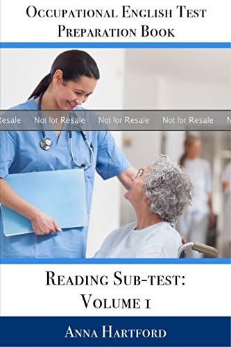 PROOF: Occupational English Test Preparation Book: Reading Sub-test: Volume 1 Paperback