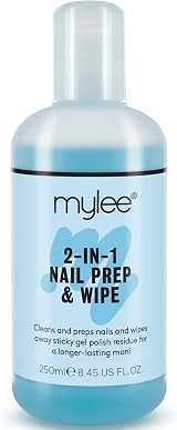 MYLEE Prep + Wipe Gel Cleaner 250ml Nail Polish Residue Remover