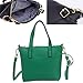 Clearance!Women Bag,Todaies Women Fashion Handbag Shoulder Bag Tote Ladies Purse Gray, Black,Red,Green Colors 2018 (20cm3.5cm15cm, Green)