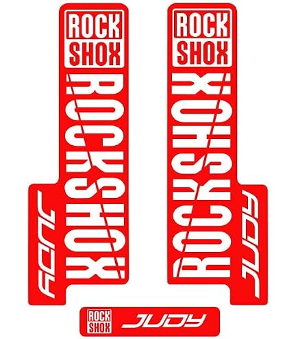Kit Autocollants Fourche RockShox 35 2021 Bleu Mat – Personnalisation Vélo Look Pro & Résistant