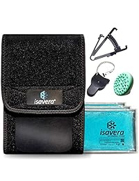 Sistema de congelación de grasa Isavera, congelar las células grasas en el hogar, fácil pérdida de grasa con el cuerpo frío, cinturón de esculpir   encoge la barriga y forma del estómago con nuestro protector de grasa para la cintura en el hogar
