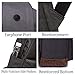 VASCHY School Backpack for College Students Casual Daypack with Padded 15 inch Laptop Compartment Dark Gray