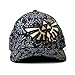 Mens Bioworld Legend of Zelda Triforce Logo Repeat Fitted Hat
