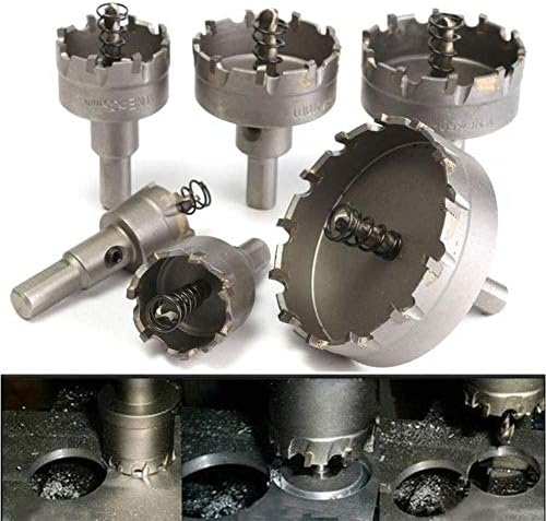 Bzm Zm 65ミリメートル超硬ドリルビットホールソーカッター6pcsドリルアクセサリ22をドリル