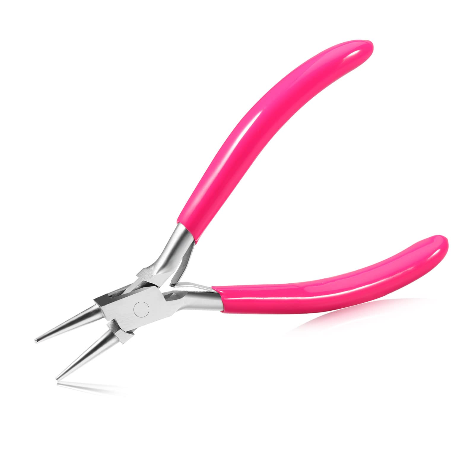 SPEEDWOX 6 Inches Round Nose Pliers for Jewelry Making Smooth Jaw, Wire Looping Pliers for Bending Shaping Wires Professional Beading Hobby Work Craft DIY Supplies