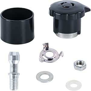 Amazon.com: NACTECH Replacement Steam Vent Handle Black Steam Valve