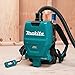 Makita XCV05ZX 8V X2 LXT Lithium-Ion 36C Brushless Cordless 1/2 gallon HEPA Filter Backpack Dry Vacuum with Tool Adapters, Tool Only