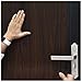 H2MTOOL Faux Wood Wallpaper, Dark Removable Peel and Stick Wallpaper Self Adhesive (17.7” x 78.7”, Dark Brown)