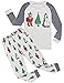 Boys Christmas Pajamas Little Kids Pjs Sets 100% Cotton Sleepwears Toddler Clothes size 4T
