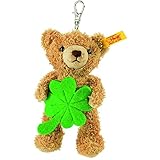 Steiff 111877 Lucky Charm Teddy Bear Plush Animal Toy, Golden Brown
