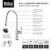 Kraus KPF-1630SS Nola Single Lever Pull-Down Kitchen Faucet Stainless Steel Finish