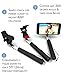 Selfie World Bluetooth Certified 360° Monopod Selfie Stick with Wireless Remote Control Camera Shutter (Black)