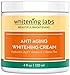 Whitening Labs Whitening Cream. Anti Aging Skin Lightening Cream. Hyaluronic Acid, Vitamin C, Kojic Acid, Green Tea. Best Day Night Brightening Cream.