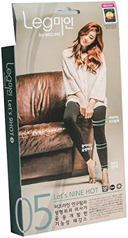 Mizline L5 - Lets Nine Hot Leggings (Black) - Korea Imported