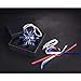 XIANGBAN Ice Smurfs Crystal Snowflake Ornaments Home Decor Winter Decoration (2019-Blue)