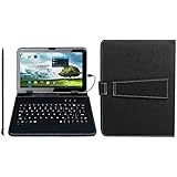 Kocaso 9" Carrying Case Tablet Stand With Keyboard &amp; Stylus For 9" Tablets