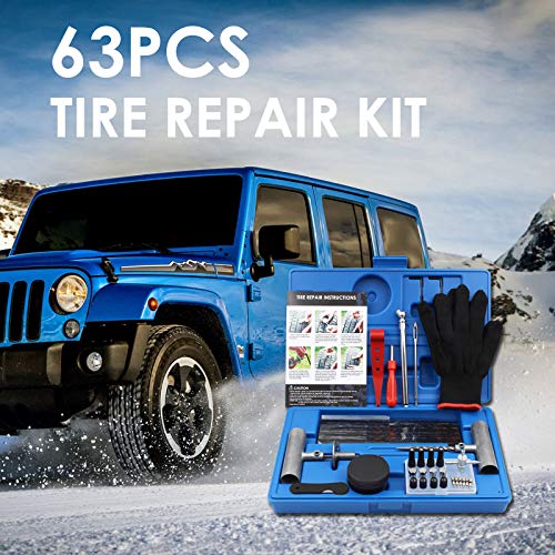 6 Tire+Patch+Punctures+Motorcycle+Tractor+Trailer