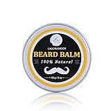 Beard Balm Gentlemen's Softens and Soothes Itching Beard Balm Natural Beard Conditioner Beard Care for Men,2 OZ