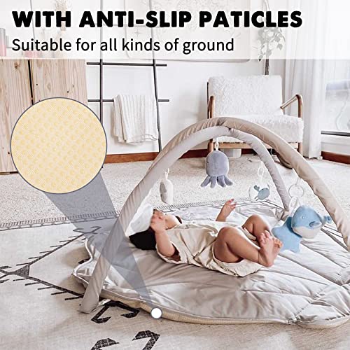 Washable Baby Gym Activity Center with Play Mat, Early Development