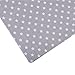 100% Organic Cotton Fitted Crib Sheet, Fits Standard Crib Mattress up to 6