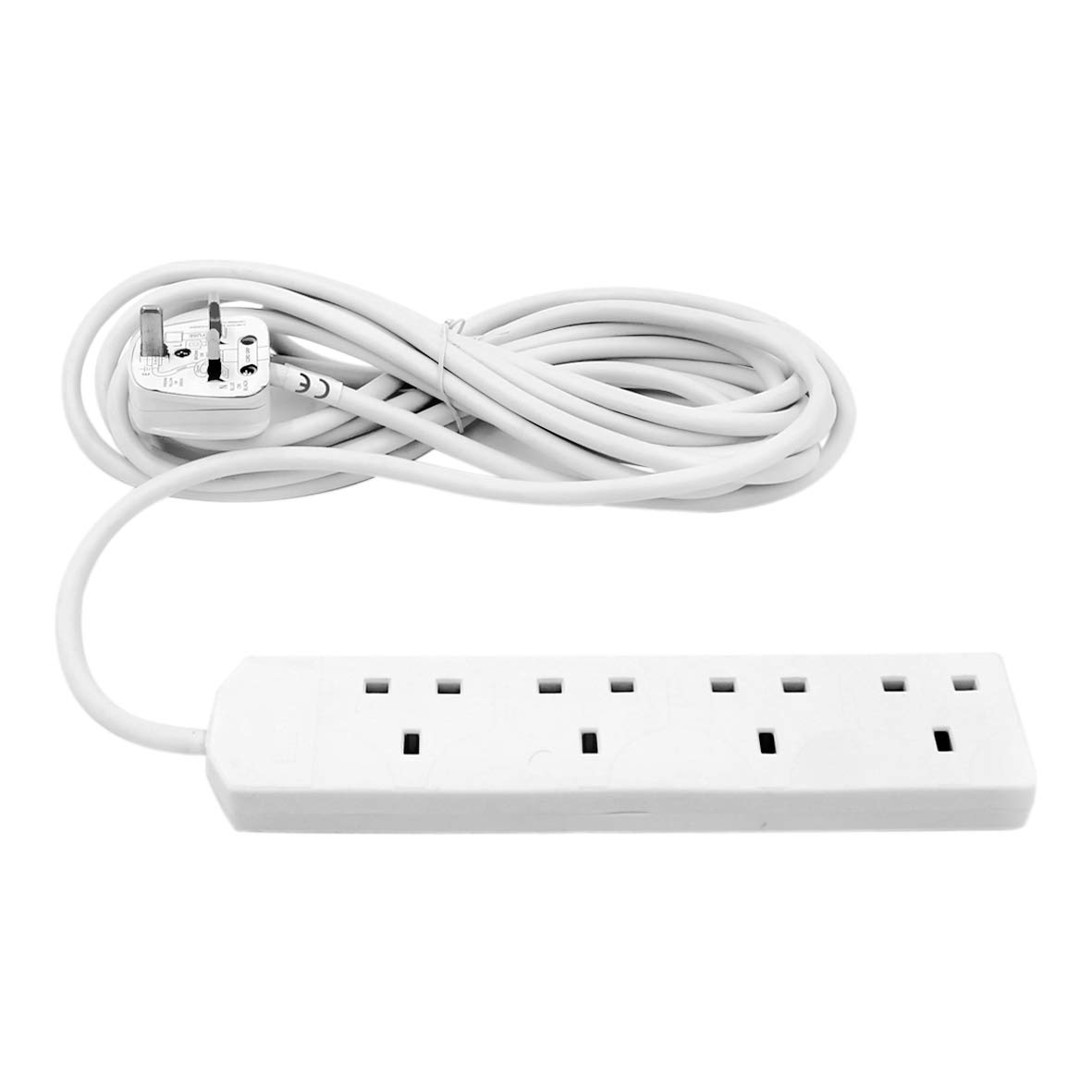 Benross 4-Way 3 Metre Extension Lead/UK 3 Pin Plug / 13A / Suitable For Home or Office Use