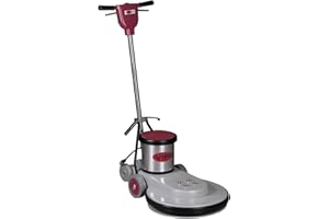 LEI EAGLE Viper VN1500 20", 1500 RPM, hi-Speed Burnisher, 1.5 hp, Flexible pad Driver, All Metal Construction, Large Transport Wheels, CSA Approved, red