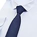 Alizeal Knit Tie for Men, Solid Slim Casual Knitted Neckties,Navy