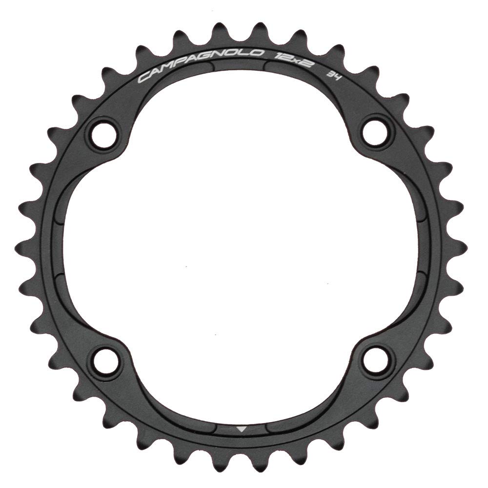 Campagnolo Super Record x12 Chainring, Black, 34T Inner
