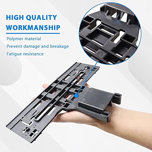 MONKEMON 8 Pack Upgraded W10546503 Upper Rack Adjuste Polymer Material,W10195839 Dishwasher Rack