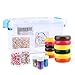 Magic Fruit Slime Toy Kit For Kids - Includes Fruity Putty Slices, Colorful Glitter Jars, Mini Polymer Pieces & Styrofoam Balls - 18 Pack