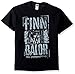 WWE Men's Finn Balor T-Shirt, Black, L