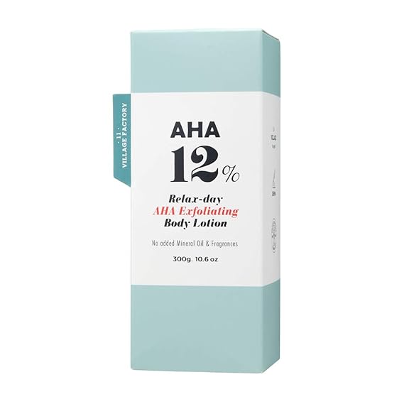 aha 12 body lotion