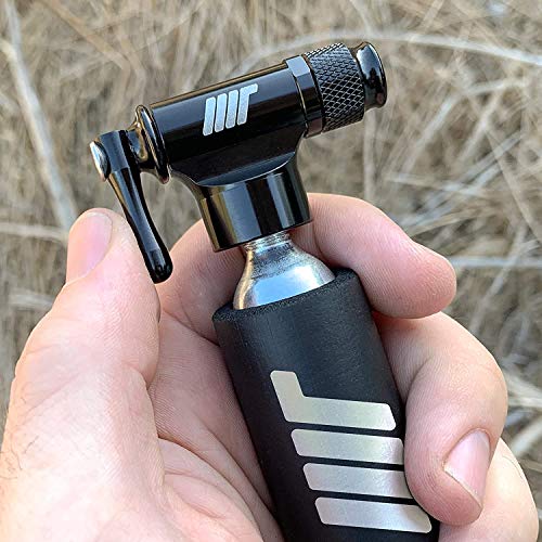 Manual Transport CO2 Bike Tire Inflator, CO2 Inflator, Fits Presta and Schrader Bike Valve CO2