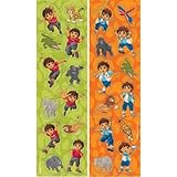 Amscan (Amsdd) Sticker Strip Fun Pack Favours, Diego's Biggest Rescue, 96 Pieces