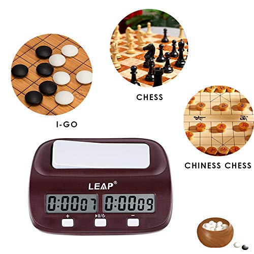 Chess Clock Professional Digital Chess Timer Count Up Down Timer with