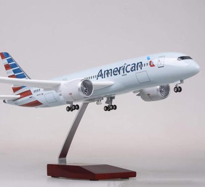1/130 escala 47 cm aeronave Boeing B787 aeronave American Airlines tipo