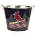 MLB Teams Logo Aluminum Beer Buckets (St. Louis Cardinals)