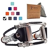 Smatiful Charge 3 Bands Women, Adjustable Replacement Wristband Belt Straps Fitbit Charge 3 HR, Classic Black