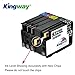 KINGWAY Compatible Ink Cartridge Replacement for HP 932XL 933XL Work with HP Officejet 6700 6600 7612 7610 6100 7110 7510 Printer 5 Pack(2 Black,1 Cyan,1 Magenta,1 Yellow)