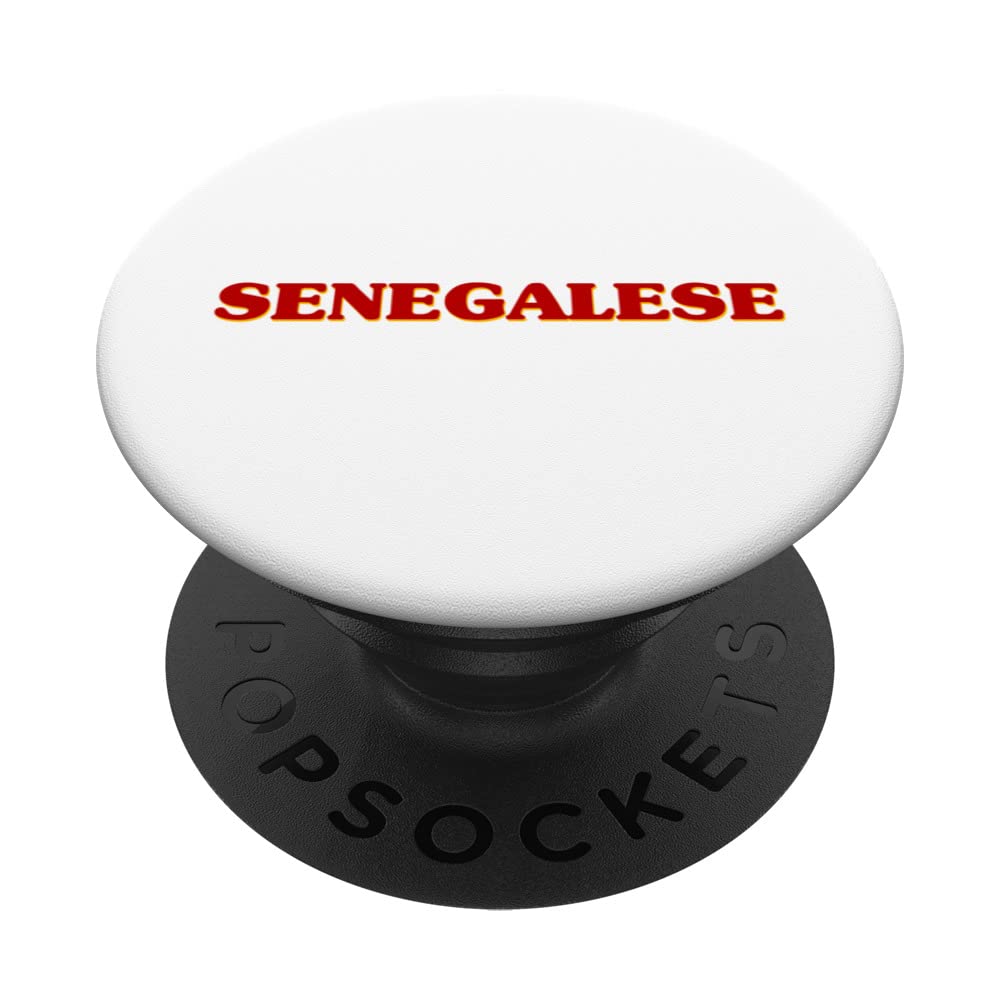 Senegalese DNA Roots Aesthetic Nationality Pride Heritage PopSockets Swappable PopGrip