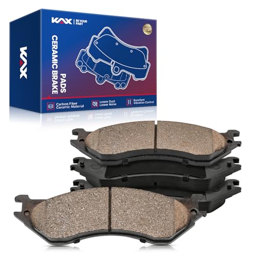 KAX Ceramic Brake Pads Rear for Dodge Ram 2500 2001-2008, Dodge Ram 3500 2001-2…
