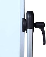 VIZ-PRO Dry Wipe Magnetic Mobile Whiteboard Double-Sided 180 x 120 cm view 5