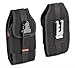 Agoz Carrying Case for Kyocera DuraForce PRO 3 E7200, DuraForce PRO 2 E6910 E6920, Kyocera DuraSport 5G UW, DuraForce PRO Rugged Holster Pouch Cover with Metal Clip Belt Loop Card Holder Front Buckle